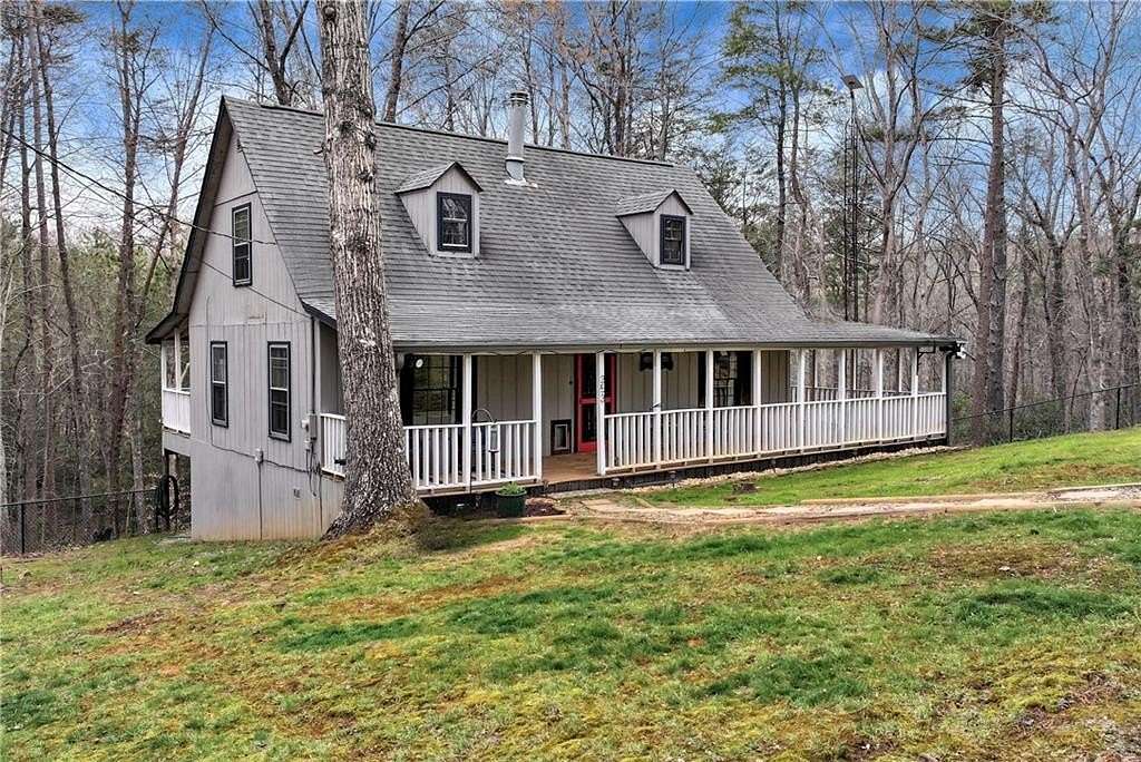 5.53 Acres of Land with Home for Sale in Dahlonega, Georgia