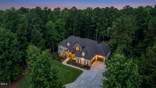 3.87 Acres of Land with Home for Sale in Apex, North Carolina
