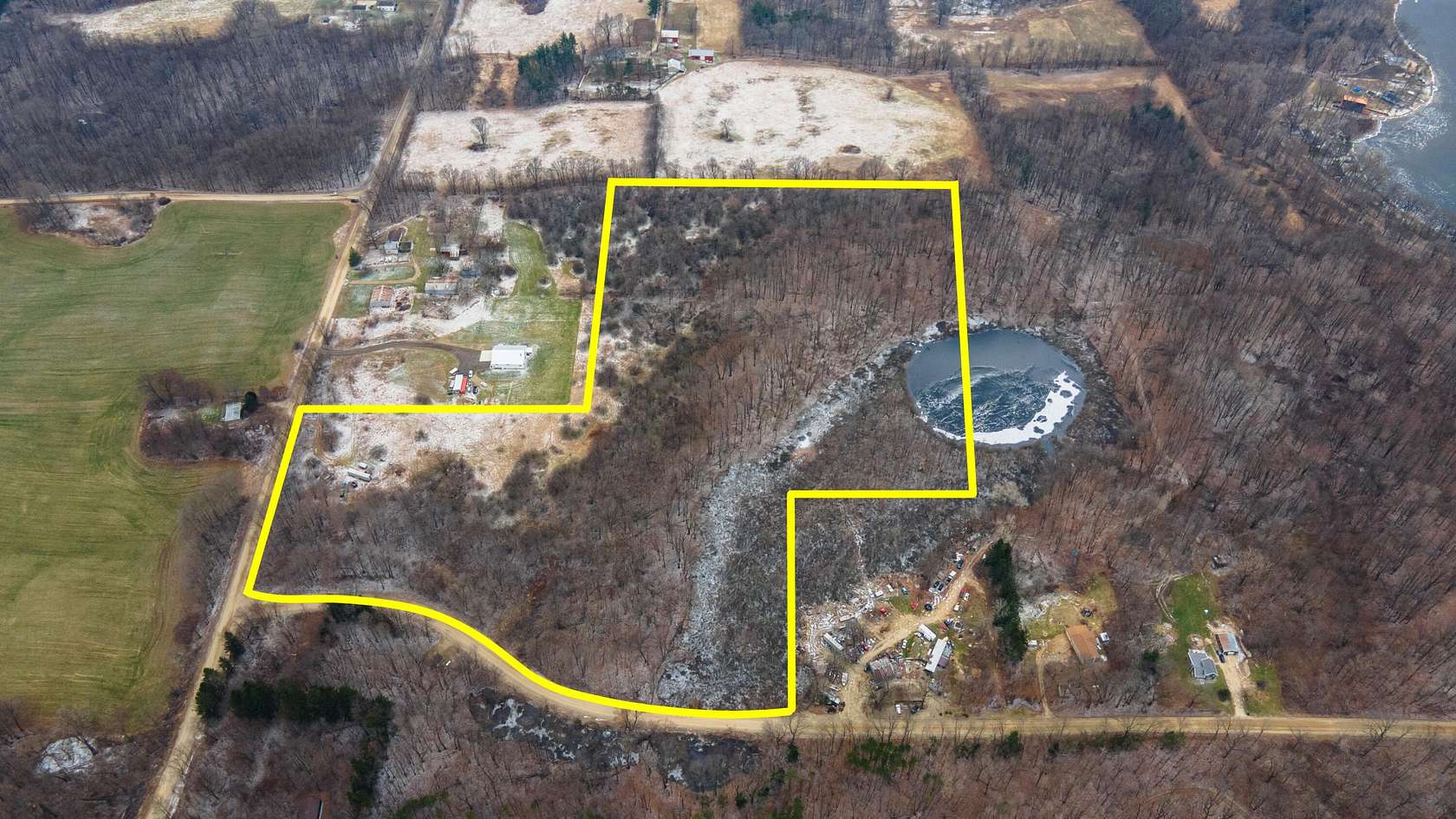 25.5 Acres of Recreational & Residential Land for Sale in Delton, Michigan