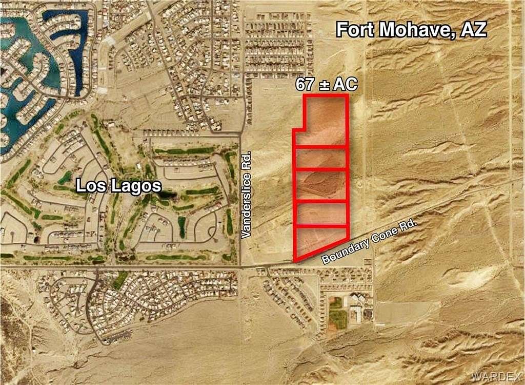 66.3 Acres of Agricultural & Residential Land for Sale in Fort Mohave, Arizona
