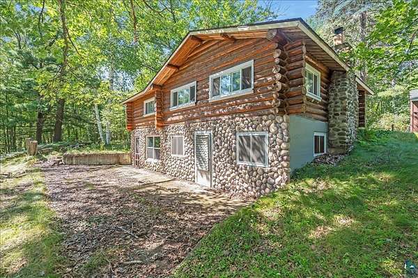 16 Acres of Land with Home for Sale in Iron River, Wisconsin