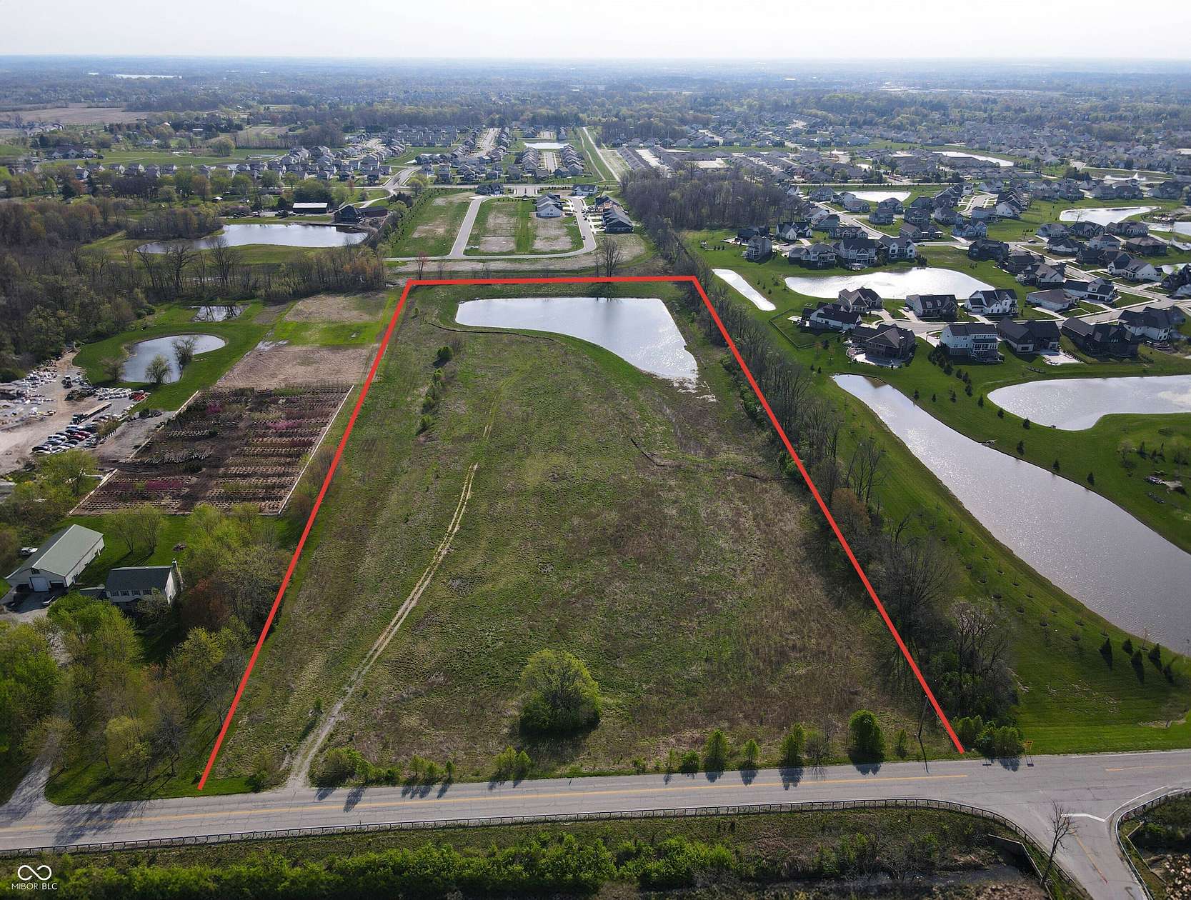 13.9 Acres of Recreational & Residential Land for Sale in Westfield, Indiana