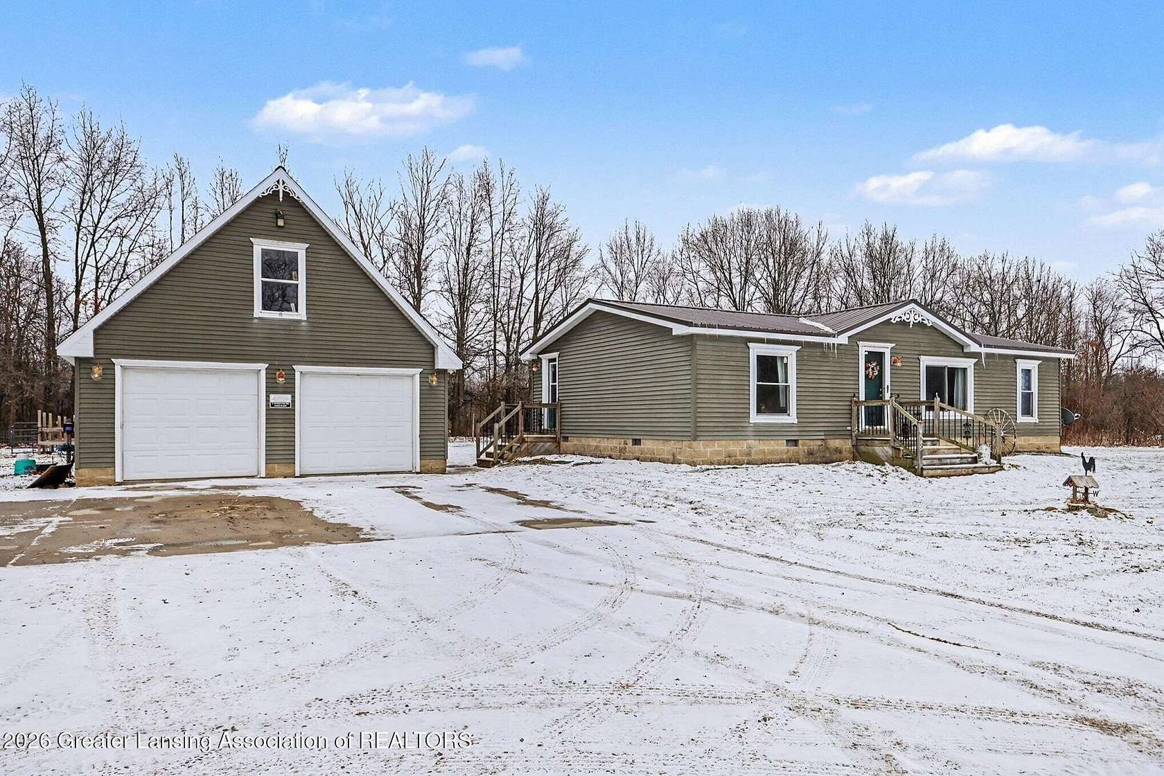 12.1 Acres of Land with Home for Sale in Ionia, Michigan