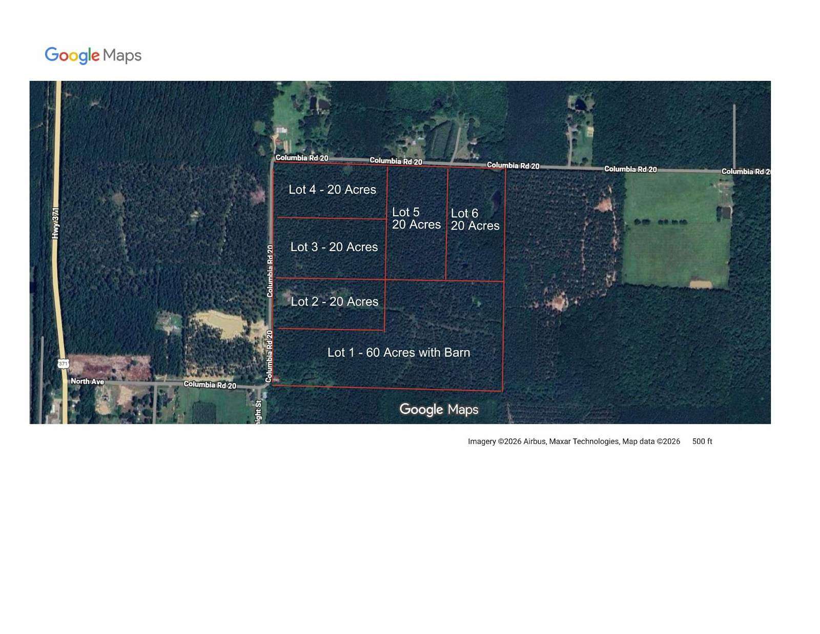 20 Acres of Recreational Land for Sale in Taylor, Arkansas