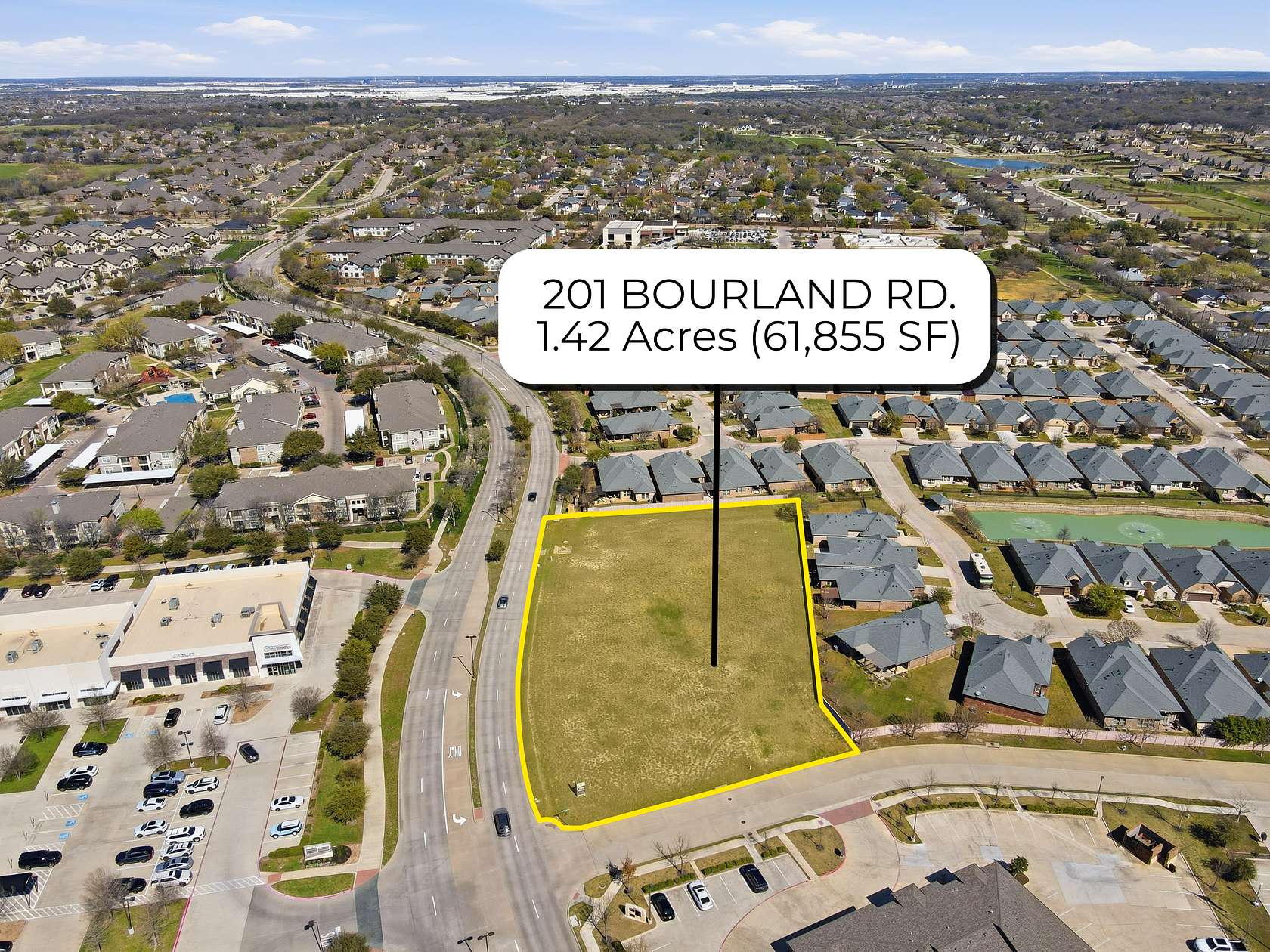 1.42 Acres of Commercial Land for Sale in Keller, Texas