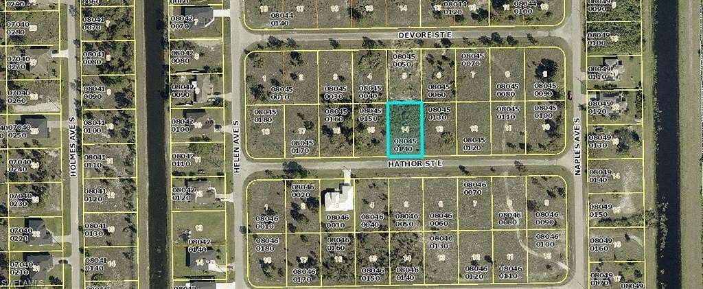 0.23 Acres of Residential Land for Sale in Lehigh Acres, Florida