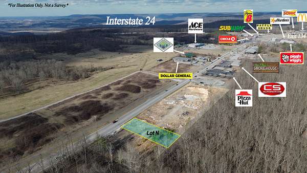 0.46 Acres of Mixed-Use Land for Sale in Monteagle, Tennessee
