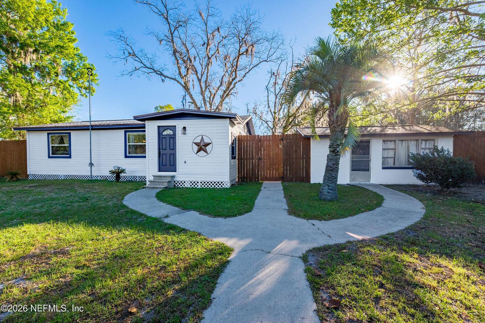 13.7 Acres of Land with Home for Sale in Starke, Florida