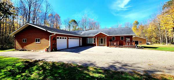 19.3 Acres of Land with Home for Sale in Bowler, Wisconsin