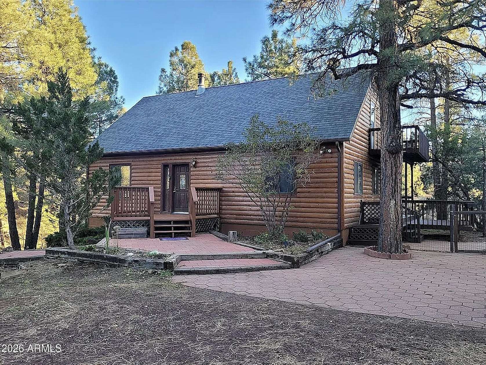 5 Acres of Land with Home for Sale in Flagstaff, Arizona