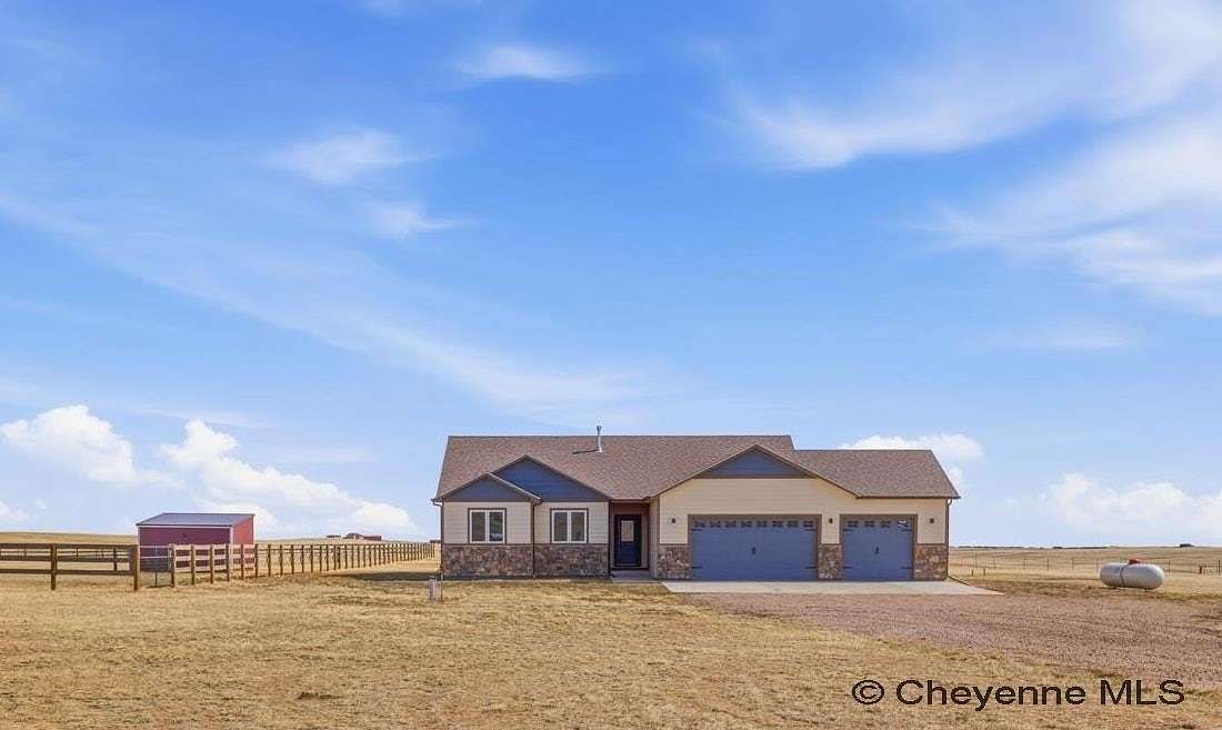 4.74 Acres of Land with Home for Sale in Cheyenne, Wyoming