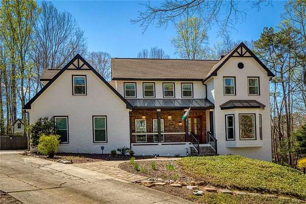 2.37 Acres of Land with Home for Sale in Alpharetta, Georgia