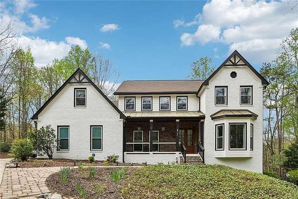 2.37 Acres of Land with Home for Sale in Alpharetta, Georgia
