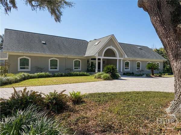 3.47 Acres of Land with Home for Sale in Savannah, Georgia