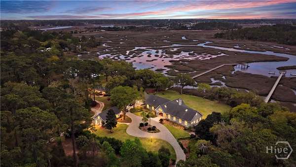 3.47 Acres of Land with Home for Sale in Savannah, Georgia