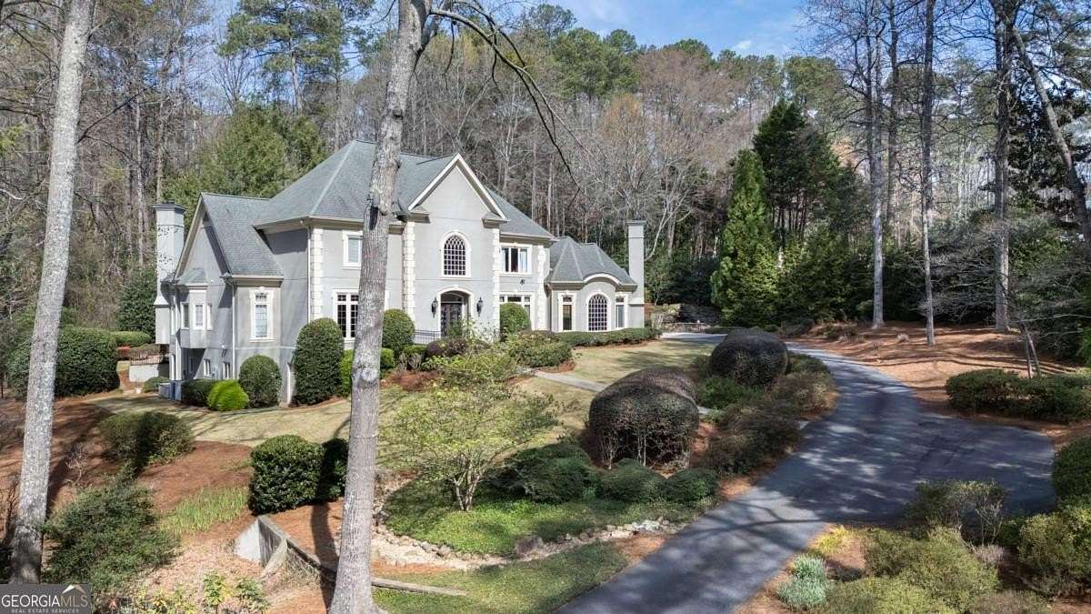 2.3 Acres of Land with Home for Sale in Sandy Springs, Georgia