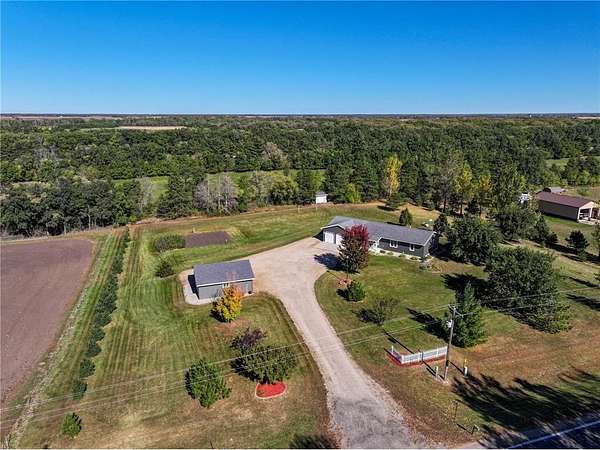 2.5 Acres of Land with Home for Sale in Parkers Prairie, Minnesota