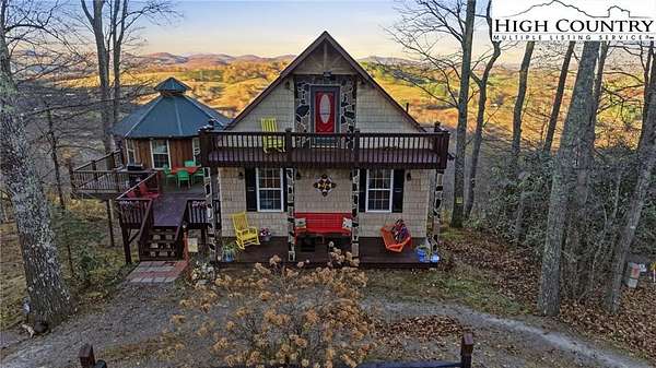 2.39 Acres of Land with Home for Sale in Sparta, North Carolina