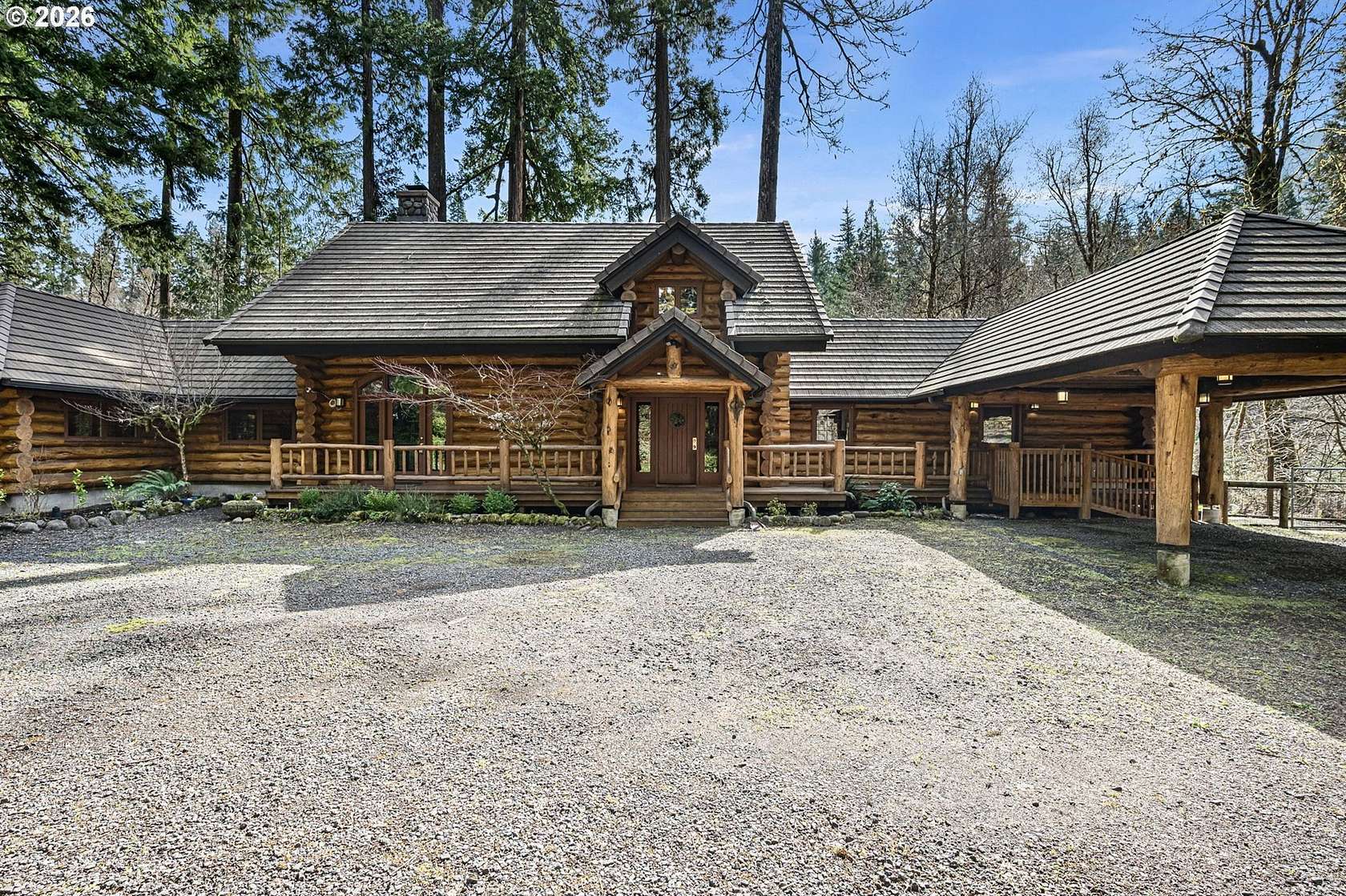 1.76 Acres of Land with Home for Sale in Blue River, Oregon