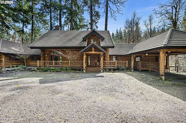 1.76 Acres of Land with Home for Sale in Blue River, Oregon