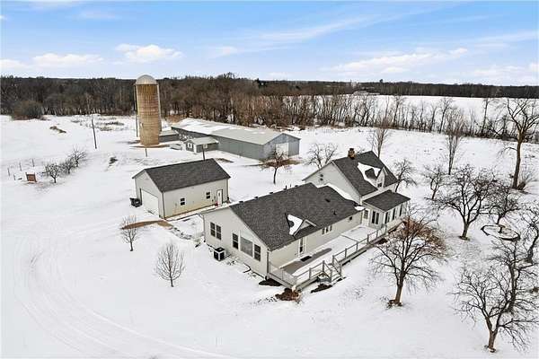 12.7 Acres of Land with Home for Sale in Rush City, Minnesota