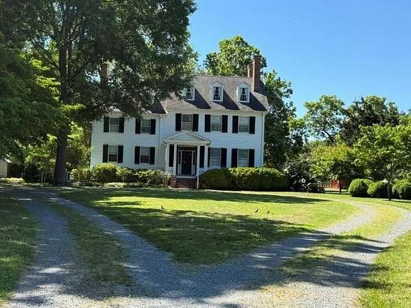 9.5 Acres of Land with Home for Sale in Franktown, Virginia