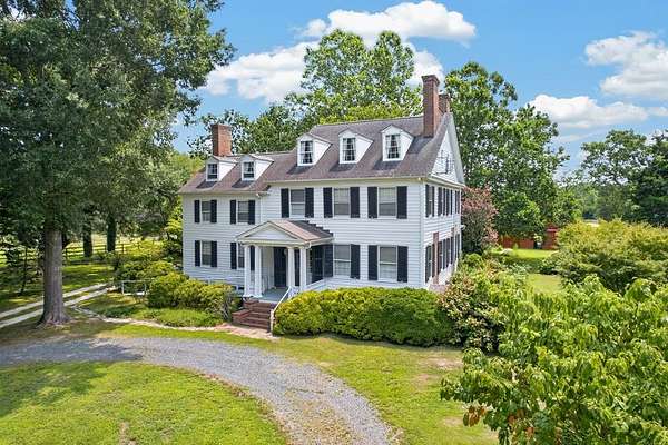 9.5 Acres of Land with Home for Sale in Franktown, Virginia