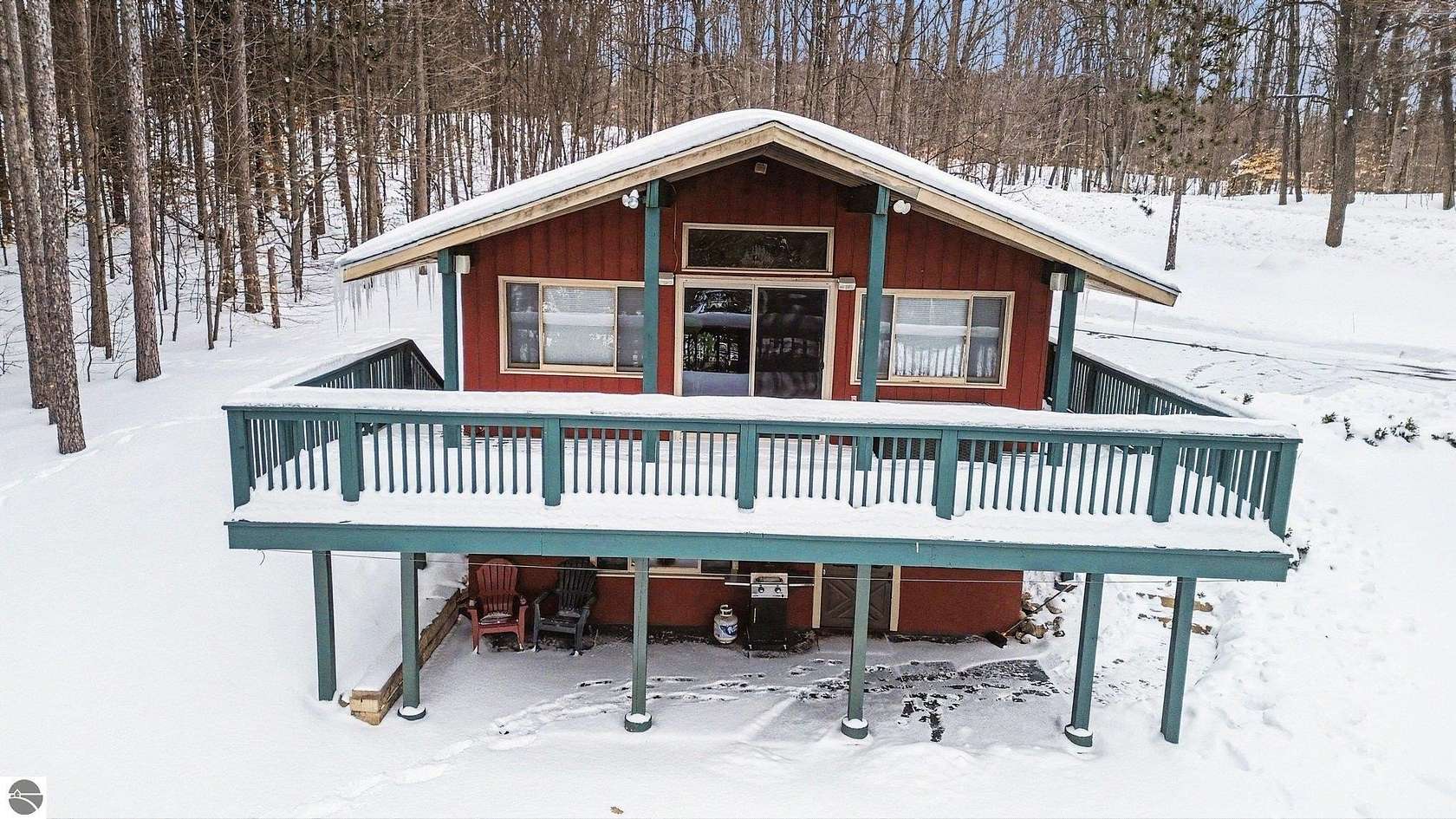 1.68 Acres of Land with Home for Sale in Bellaire, Michigan