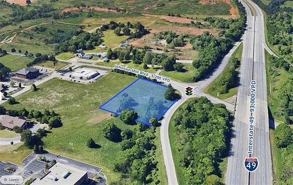 1.54 Acres of Land for Sale in Johnson, Arkansas