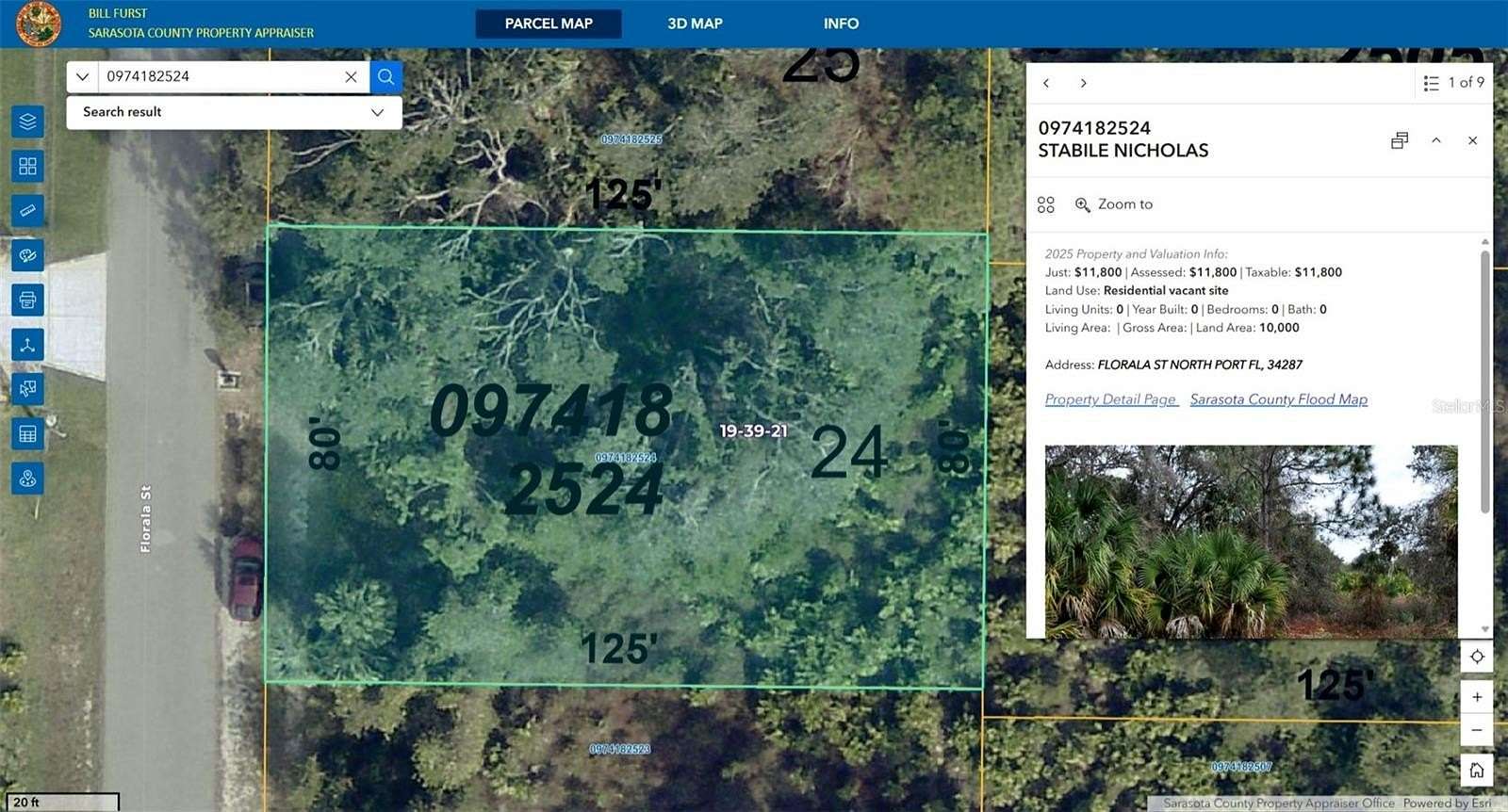 0.23 Acres of Residential Land for Sale in North Port, Florida