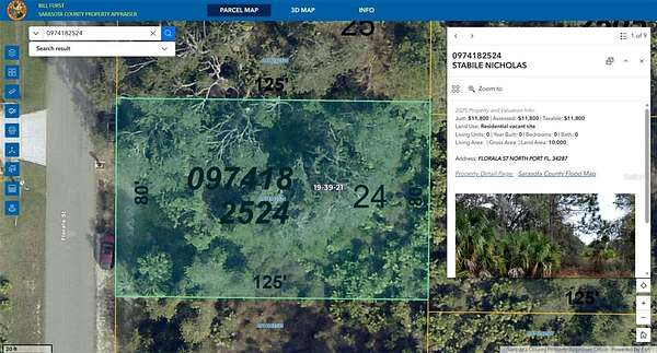 0.23 Acres of Residential Land for Sale in North Port, Florida