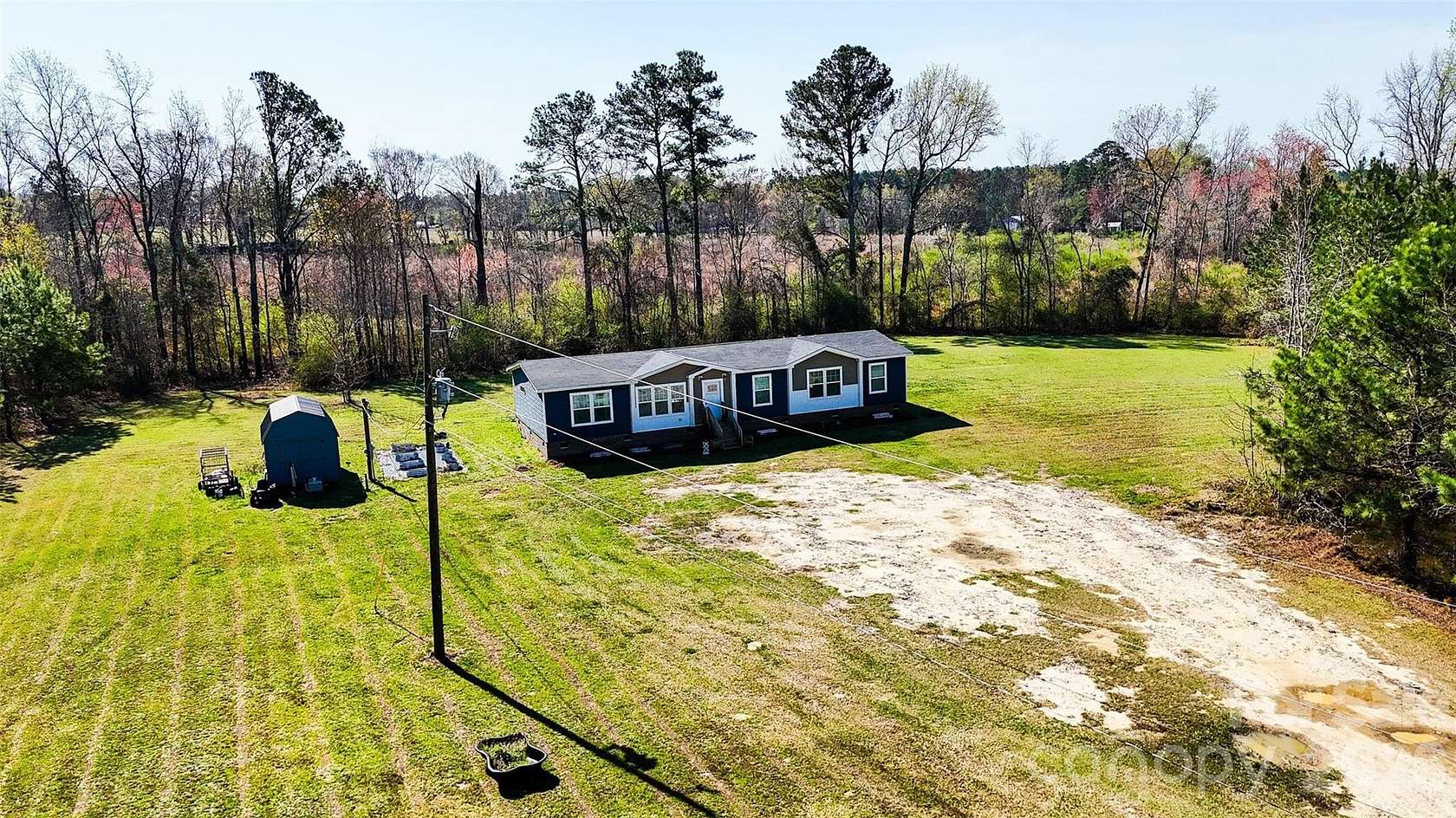 10 Acres of Land with Home for Sale in Chesterfield, South Carolina
