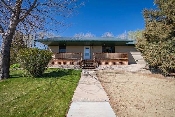 14.2 Acres of Land with Home for Sale in Greybull, Wyoming
