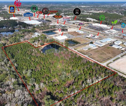 18 Acres of Land for Sale in Kingsland, Georgia