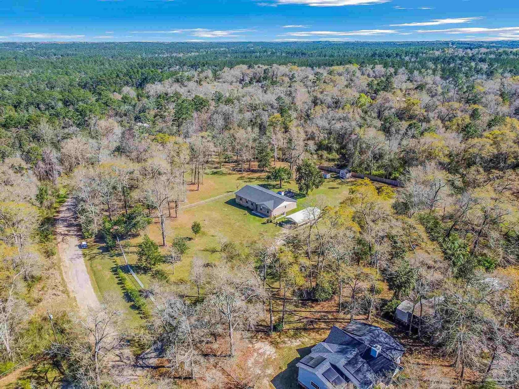 4.6 Acres of Land with Home for Sale in Cantonment, Florida