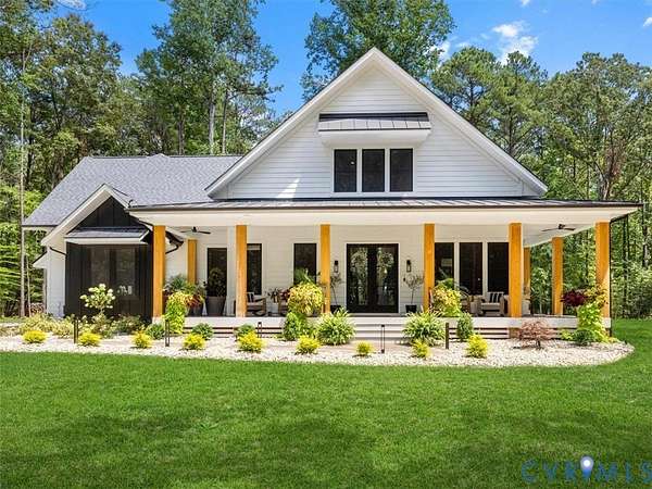 6.8 Acres of Land with Home for Sale in Montpelier, Virginia