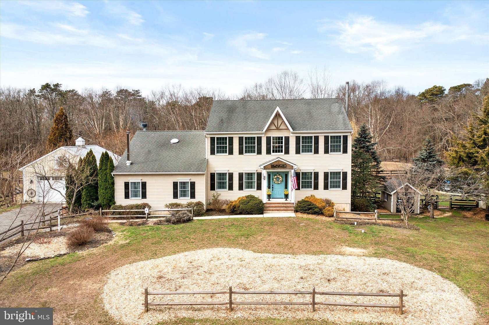 6.19 Acres of Land with Home for Sale in New Egypt, New Jersey