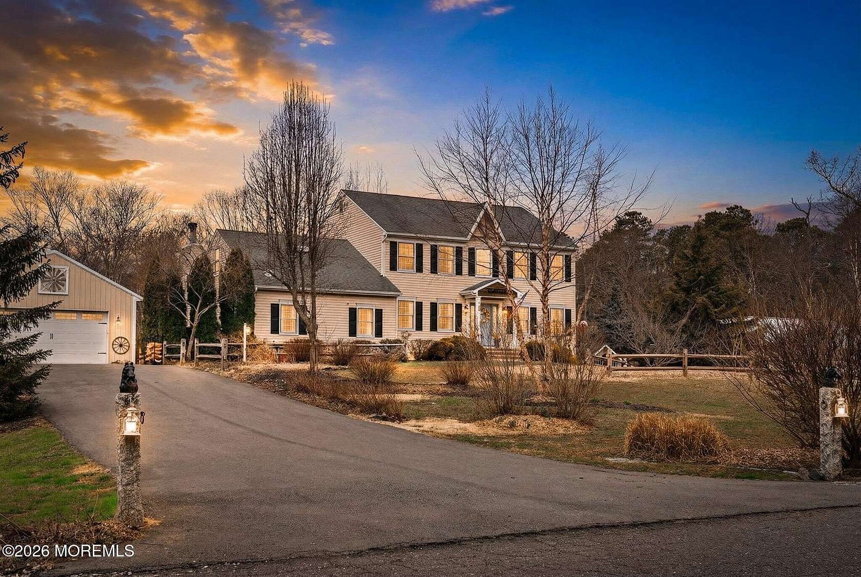 6.19 Acres of Land with Home for Sale in New Egypt, New Jersey