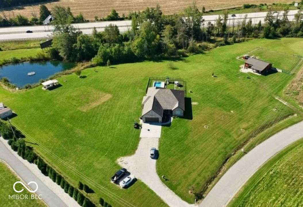 6.16 Acres of Land with Home for Sale in Seymour, Indiana