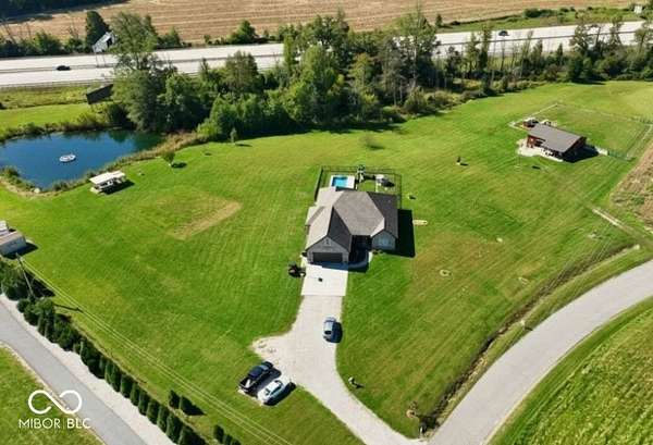 6.16 Acres of Land with Home for Sale in Seymour, Indiana