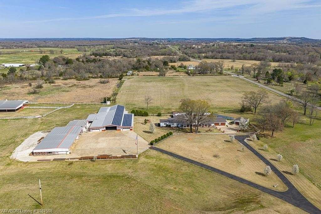 8 Acres of Land with Home for Sale in Sallisaw, Oklahoma