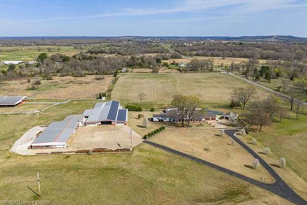 8 Acres of Land with Home for Sale in Sallisaw, Oklahoma