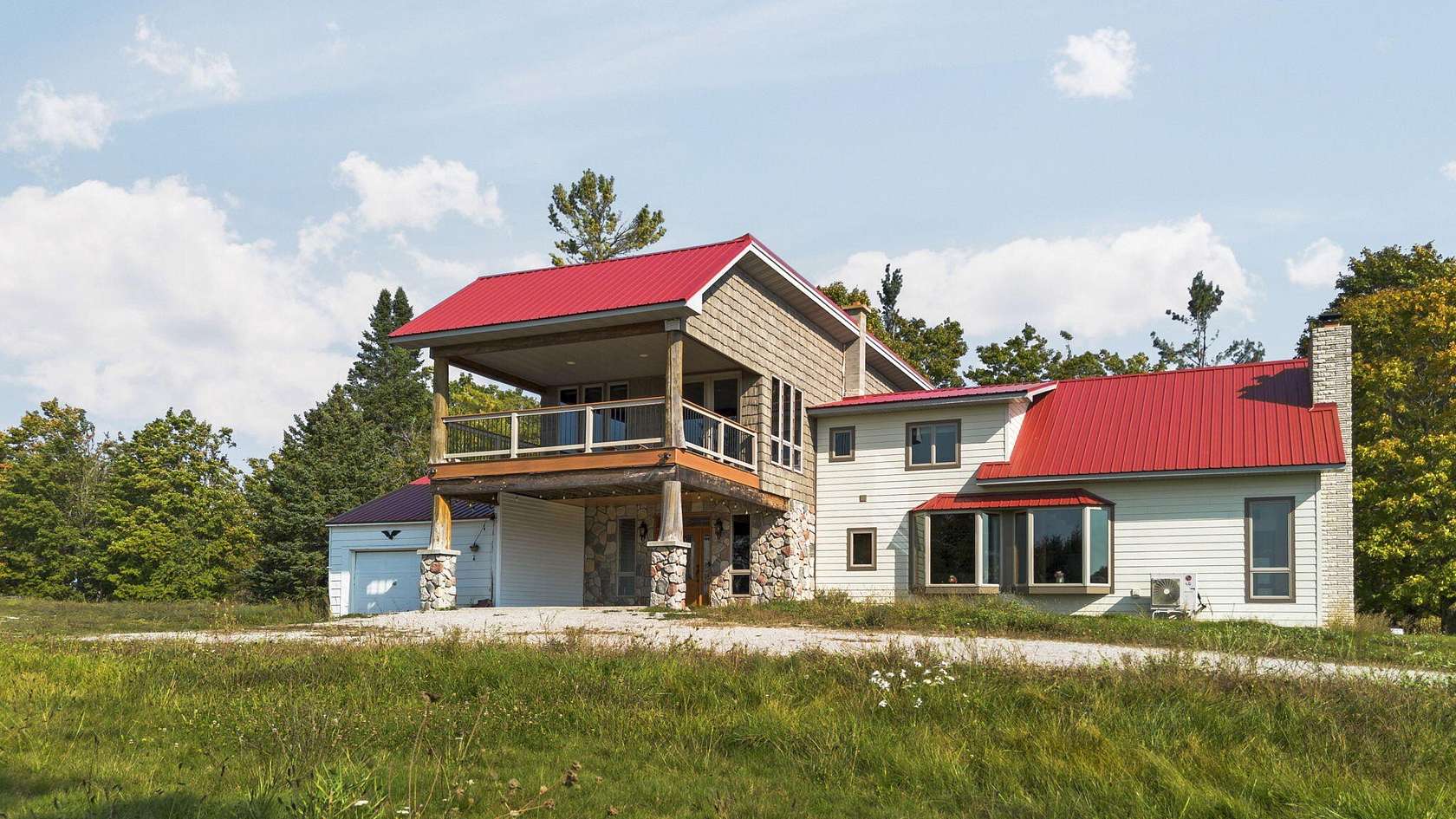 8 Acres of Land with Home for Sale in Hawks, Michigan