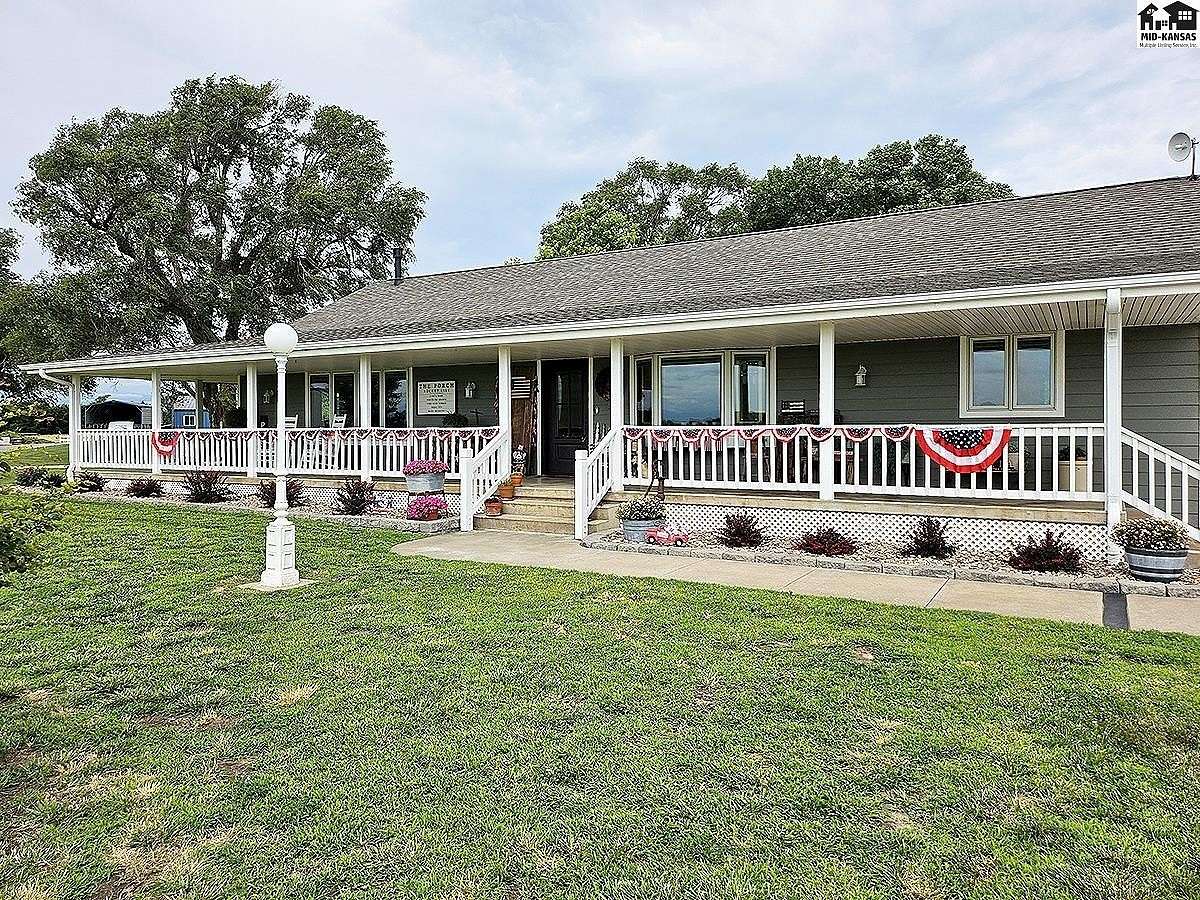 3 Acres of Land with Home for Sale in Marquette, Kansas
