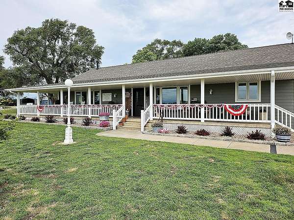 3 Acres of Land with Home for Sale in Marquette, Kansas