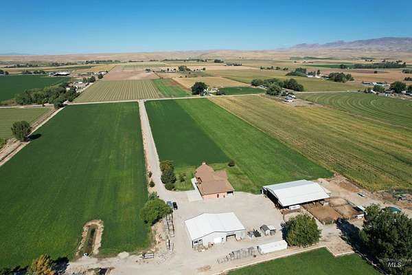 48.3 Acres of Agricultural Land with Home for Sale in Emmett, Idaho