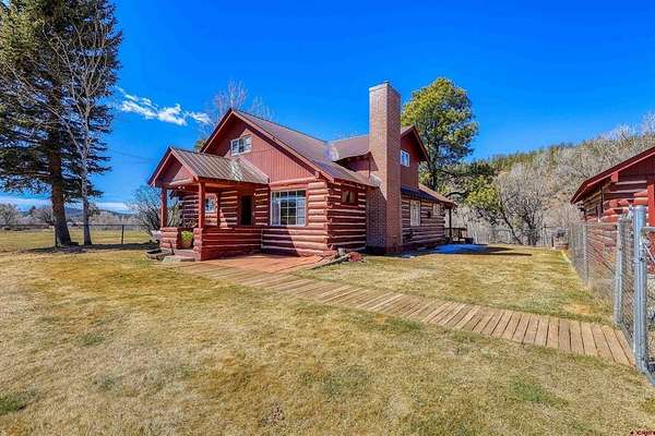13 Acres of Land with Home for Sale in Pagosa Springs, Colorado