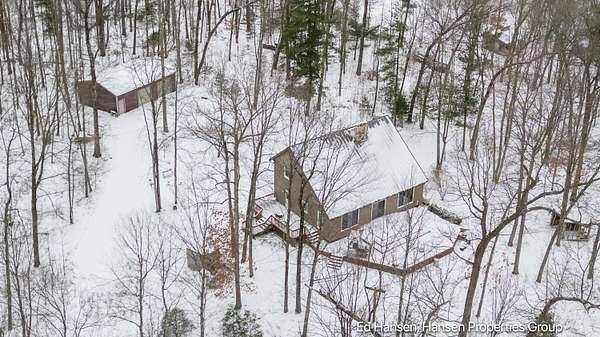 26.2 Acres of Land with Home for Sale in Newaygo, Michigan