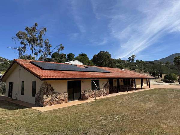 12.3 Acres of Land with Home for Sale in Alpine, California