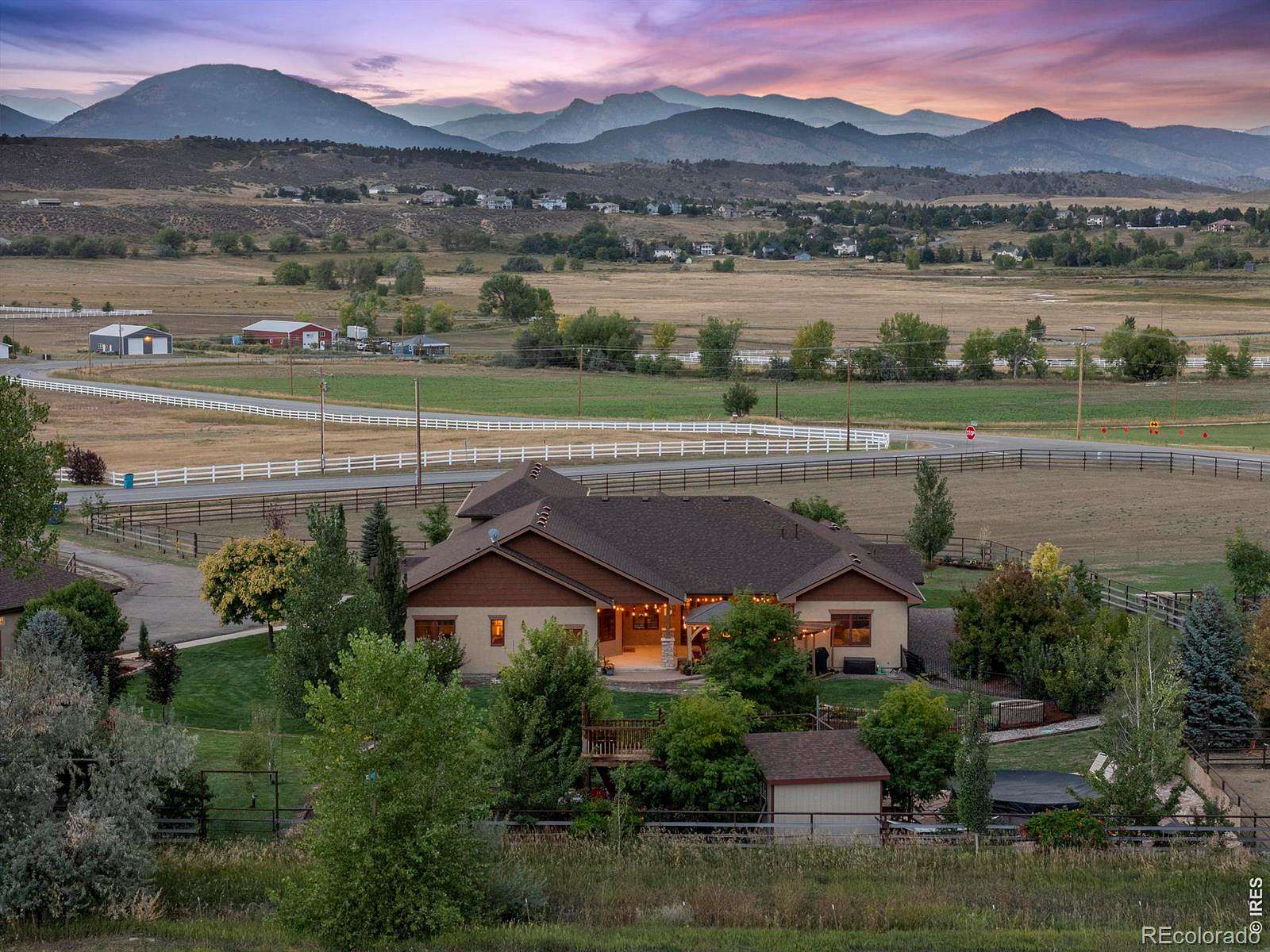 5.3 Acres of Land with Home for Sale in Loveland, Colorado